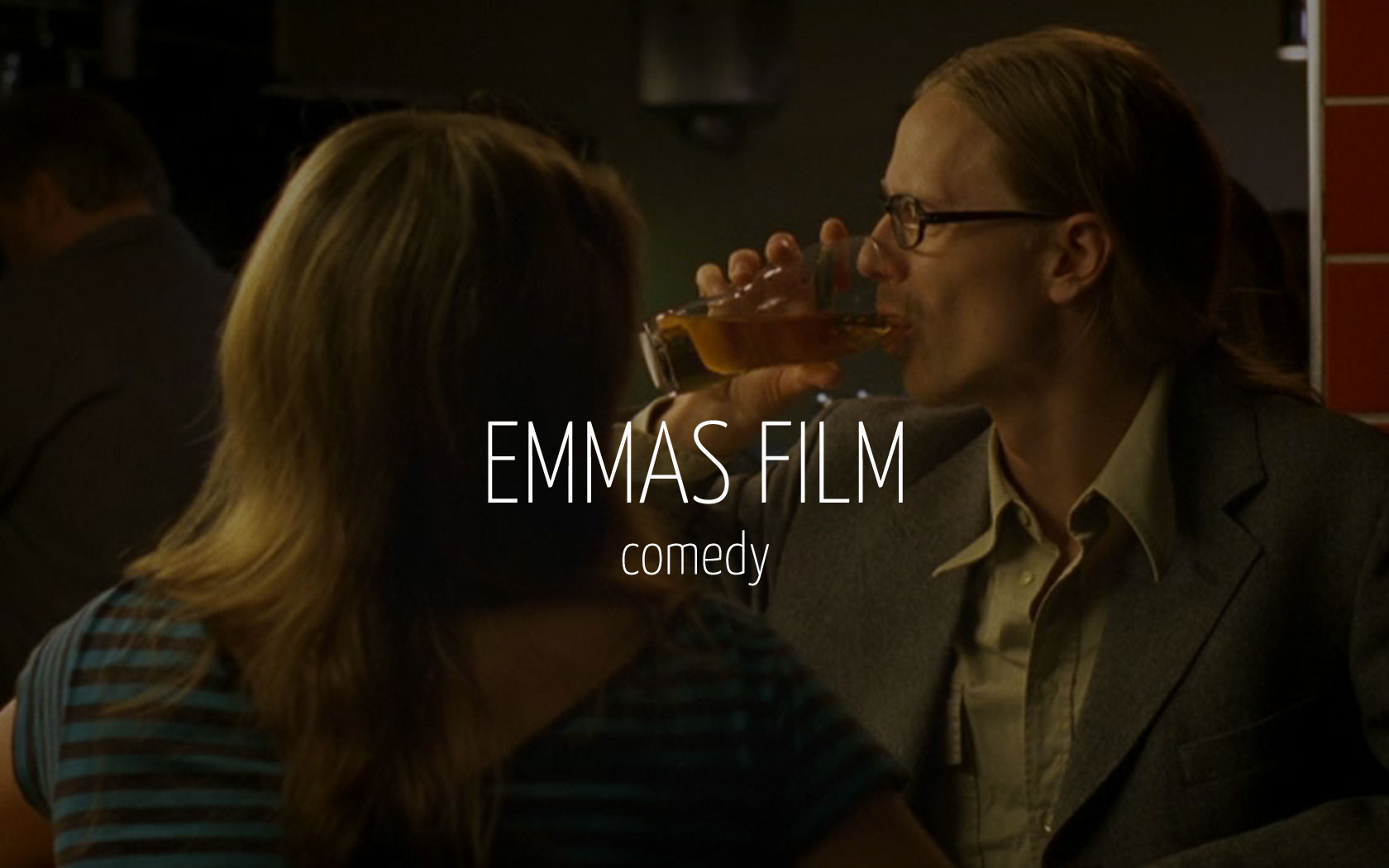 Scandinavian actor Fredrik Wagner as world of warcraft nerd in comedy film Emmas film