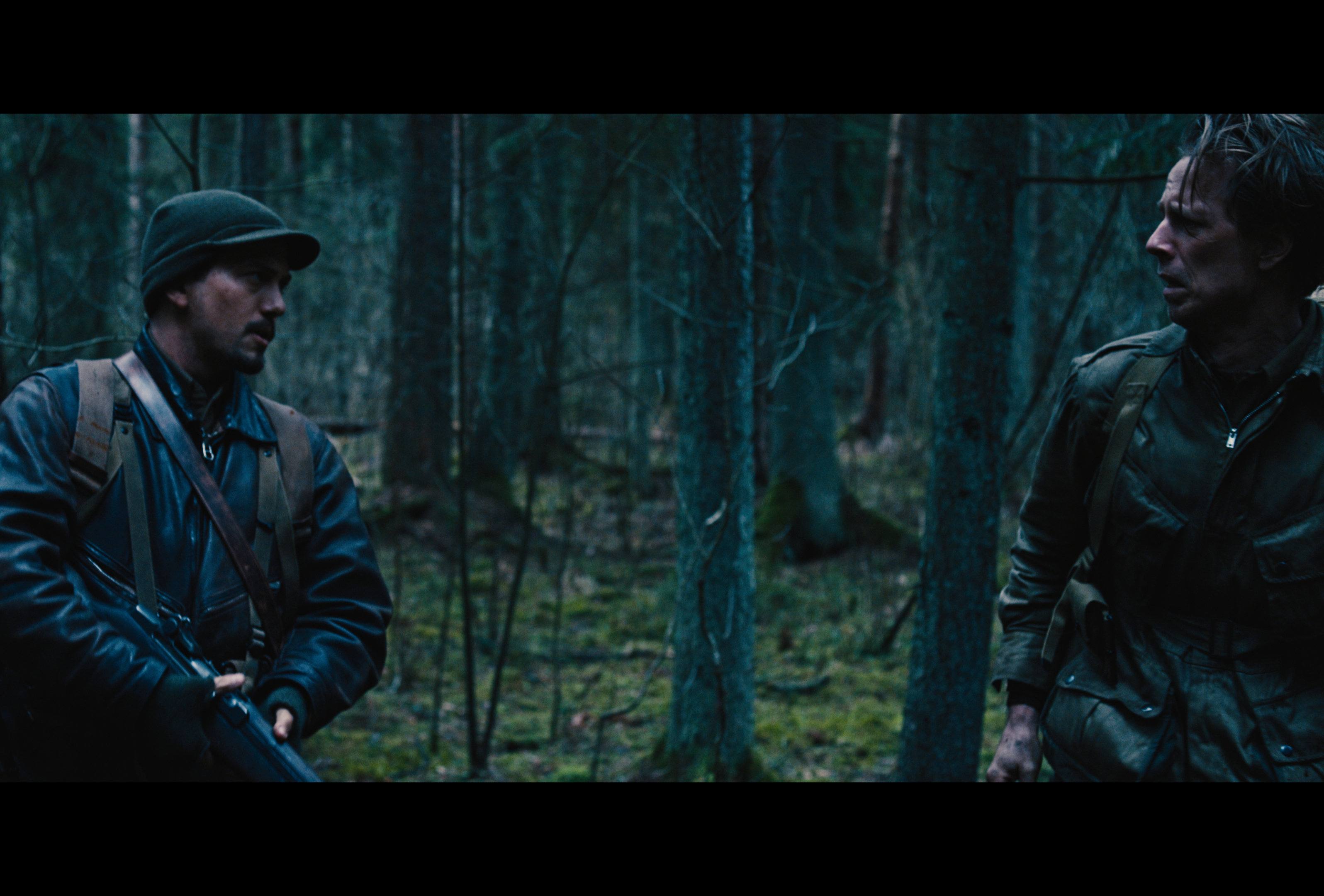 Scandinavian actor Fredrik Wagner and Jackson Rathbone as American soldiers in drama supernatural war film Warhunt
