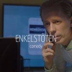 Scandinavian actor Fredrik Wagner as boss in comedy TV-series Enkelstöten